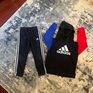 Adidas boys matching set